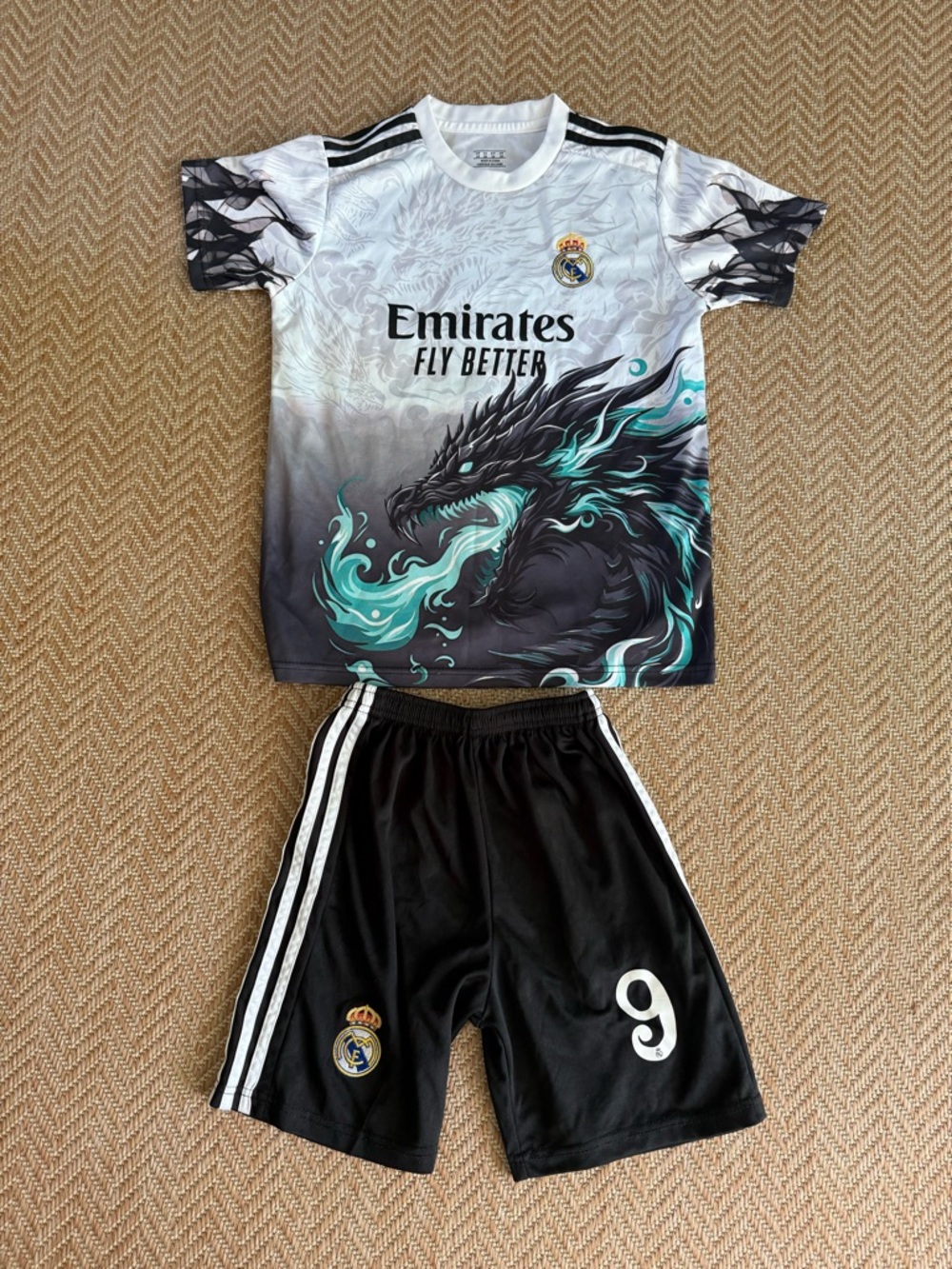 Kids' MBAPPÉ Soccer kit- Size 28